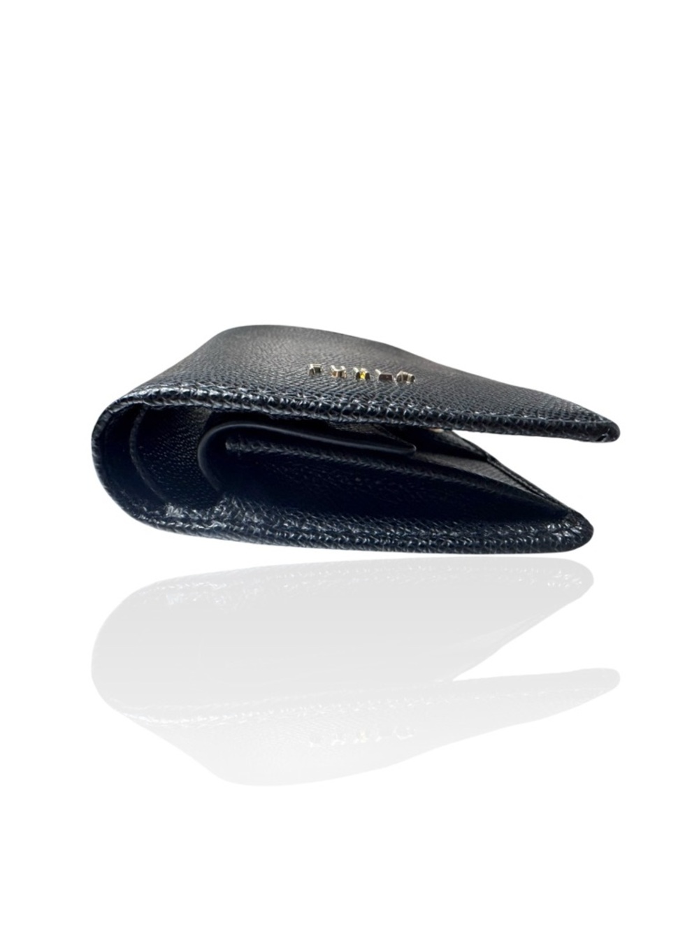 Furla Black Leather Compwct Wallet - Picture 5 of 7